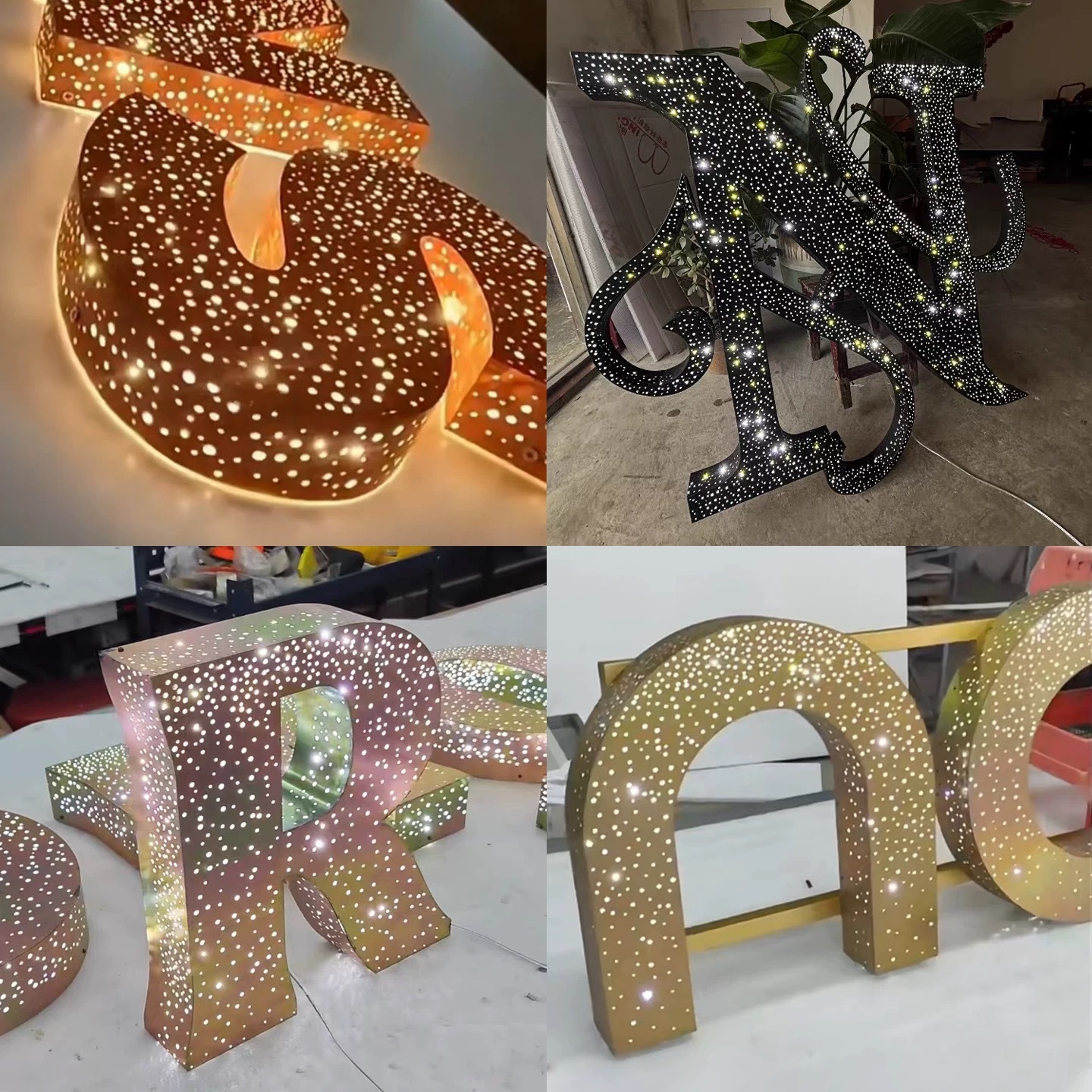Letrero Luminoso Personalizado de Acrílico y Metal para Centro Comercial y Bar image 4