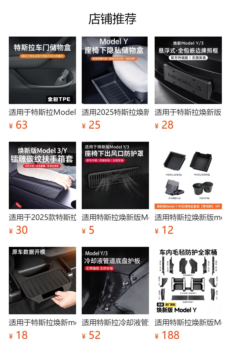 Suitable for Tesla Renewal/Y Insect-Proof Net 25 Years New Model Y Front Air Inlet Insect-Proof Protective Cover Wholesale