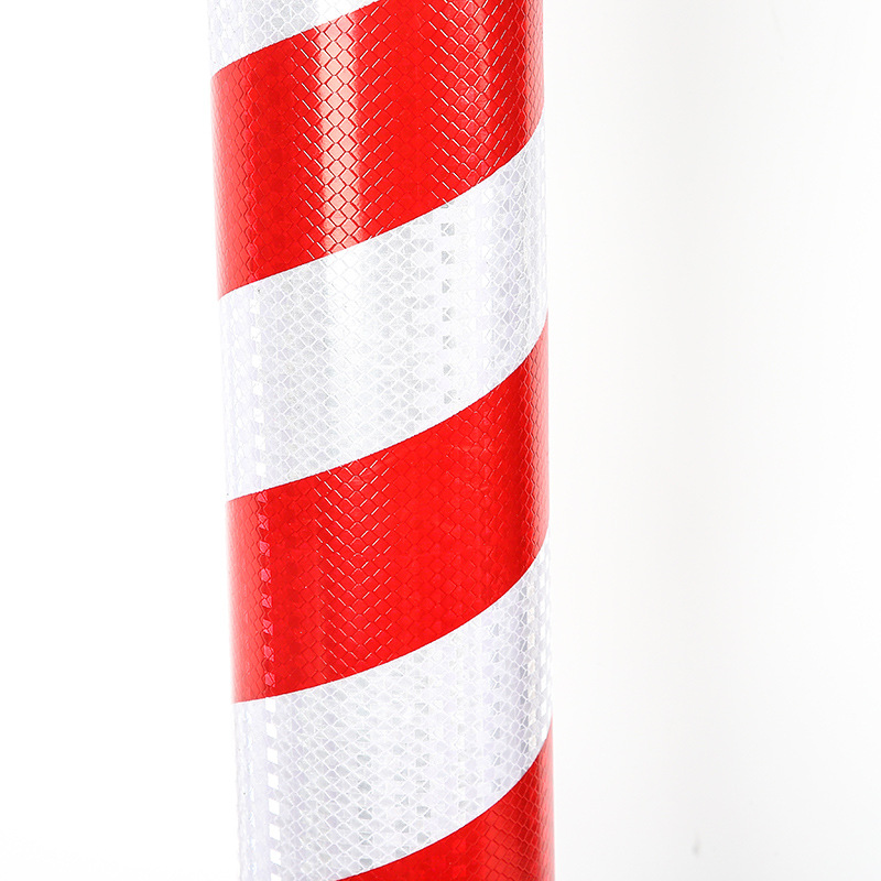 Roly-Poly Warning Post Base with Water and Sand Filling, Reflective Warning Post, Pe Elastic Post, Plastic Traffic Diversion Anti-Collision Isolation Post