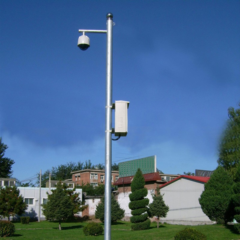 热镀锌八角监控立杆6米7米8米5米抓拍监控杆道路卡口立柱梅桦灯饰