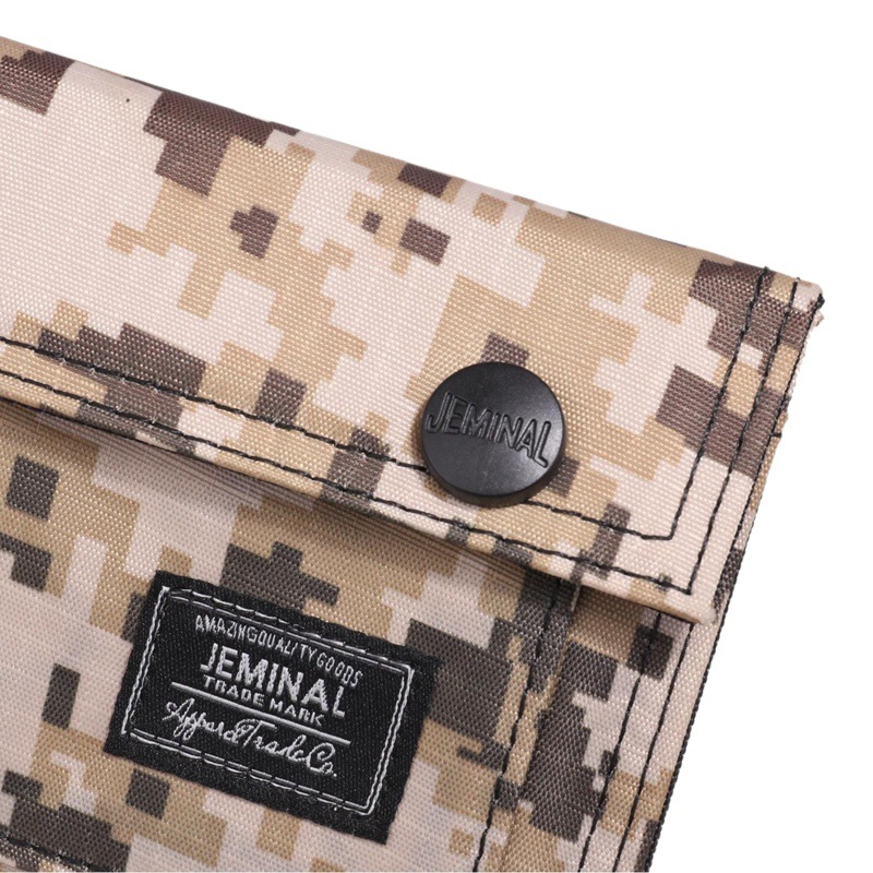 Jamie Road Korean version of digital leisure wallet middle school students sports canvas wallet men's and women's personality short fashion wholesale