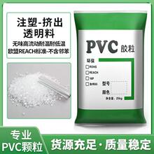 透明PVC原料护目镜欧盟环保耐磨PVC塑胶粒PVC食品级颗粒医用级