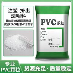 透明PVC原料护目镜欧盟环保耐磨PVC塑胶粒PVC食品级颗粒医用级