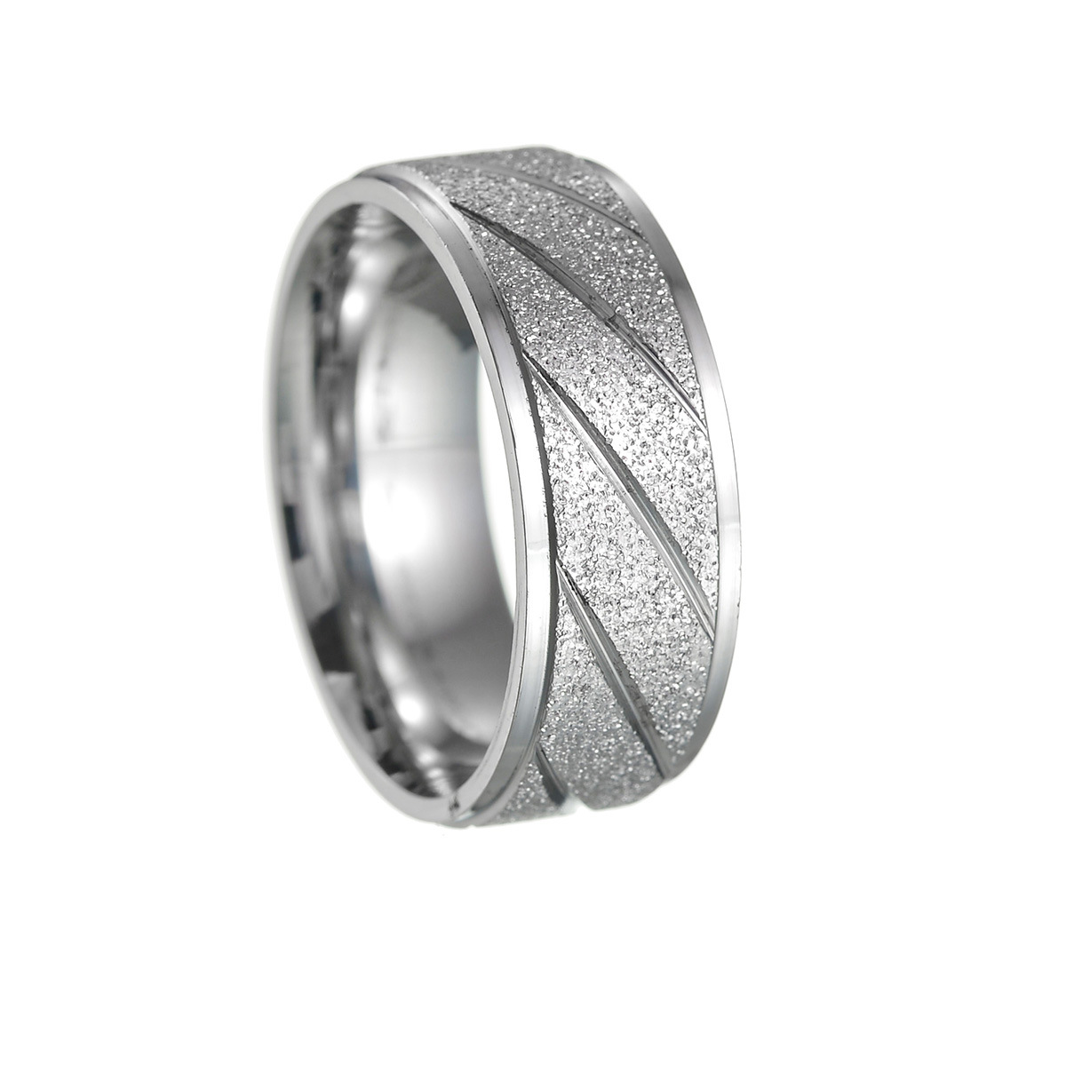 Geometric, Solid Color Pattern Unisex Gender Streetwear Geometric Solid Color 201 Stainless Steel Plating Gold Plated Unisex Rings