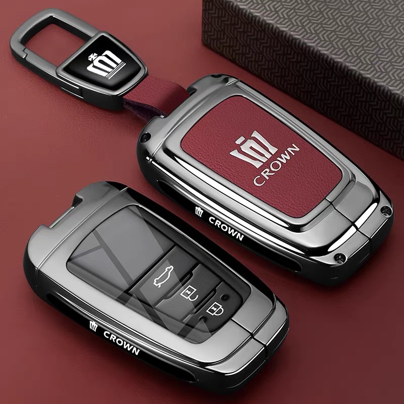 Suitable for Toyota Crown Land Key Cover 2024/25 Wilfa 14Th Generation Crown Crown Car Buckle Shell