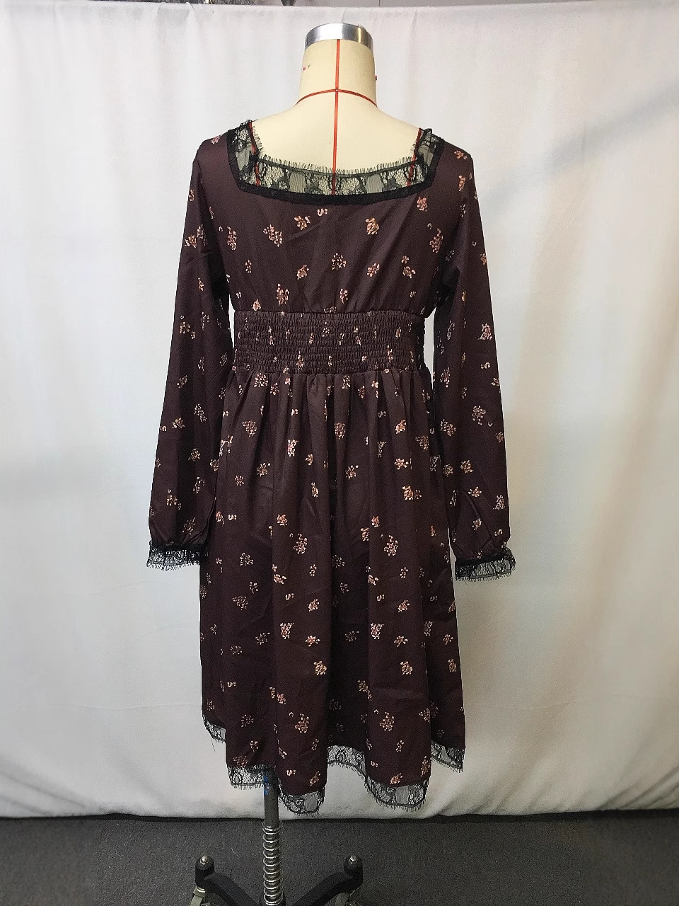 Hot Selling Spring Plus-Size Casual Print Thin Short Skirt Dress_ecoleips.com