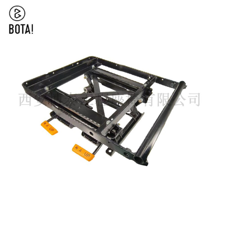 Asiento de coche base de elevación con marco delantero y trasero asiento reclinable móvil modificación base asiento levantador