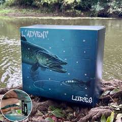 跨境新款 L'ADVENT'LURES 2024圣诞鱼钩盲盒降临日历创意钓鱼礼品