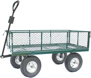 载重700kgs 大网车 花园工具车 500-6大轮手拉车