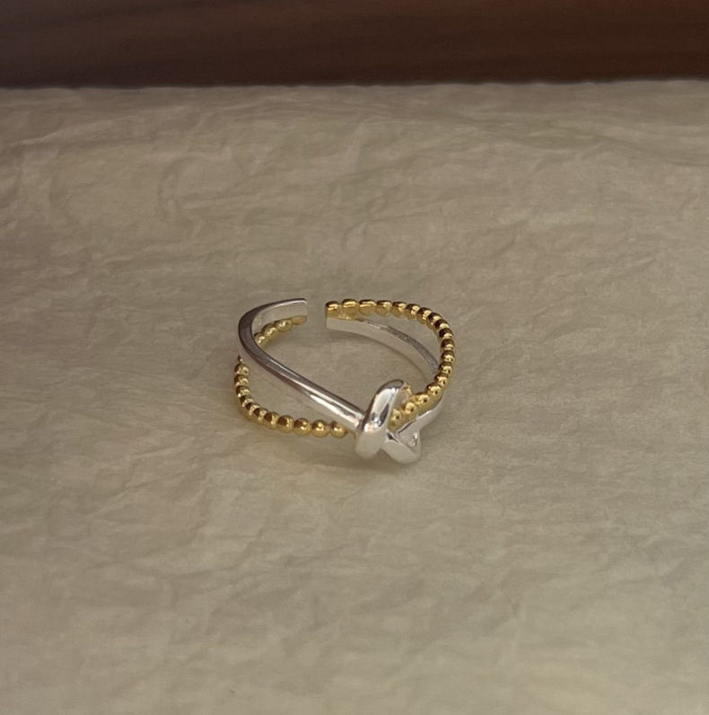 10g Weight Open Rings Classification Adjustable Ring Size 925 Sterling Silver Geometric Open Rings