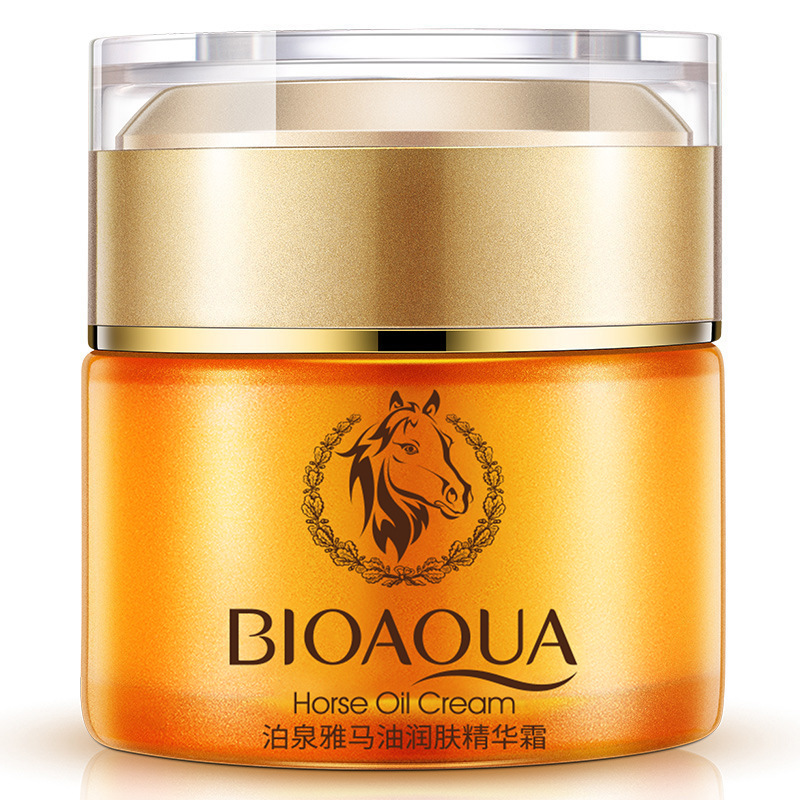 Boquanya caballo Aceite hidratante esencia hidratante rejuvenecimiento de la piel hidratante cuidado de la piel crema aceite de caballo al por mayor