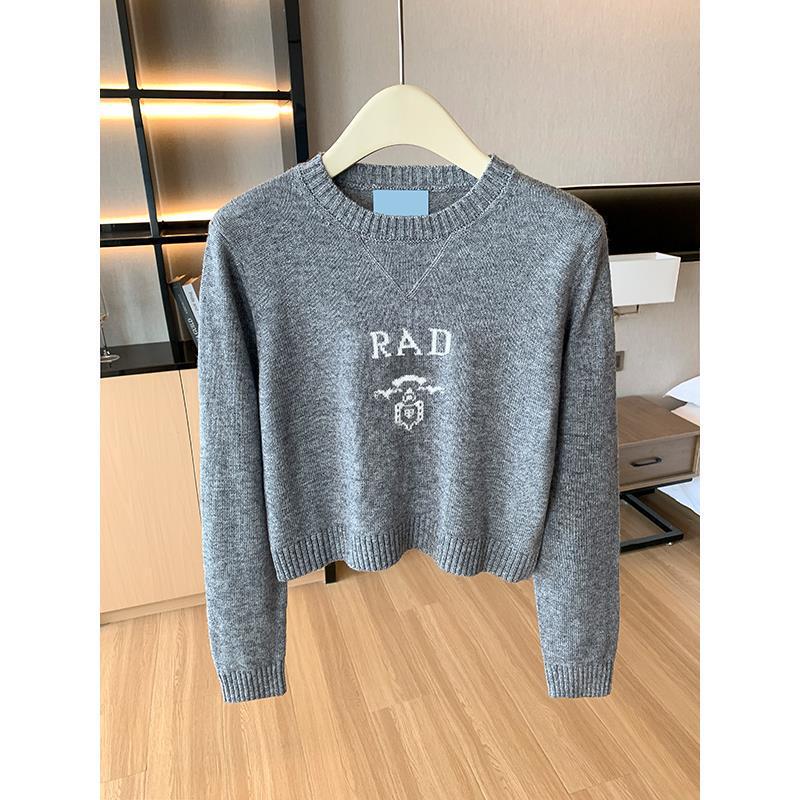 High-End Designer Clothing~Shenzhen Nanyou European-Style High-End Women's Fashion Letter Intarsia Long-Sleeve Round-Neck Knit Sweater for Winter High-End Designer Clothing~Shenzhen Nanyou European-Style High-End Women's Fashion Letter Intarsia Long-Sleeve Round-Neck Knit Sweater for Winter