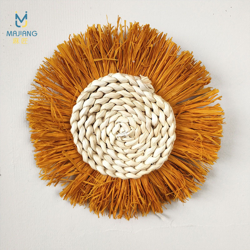 옥수수 껍질 술 18CM-오렌지 약 30g