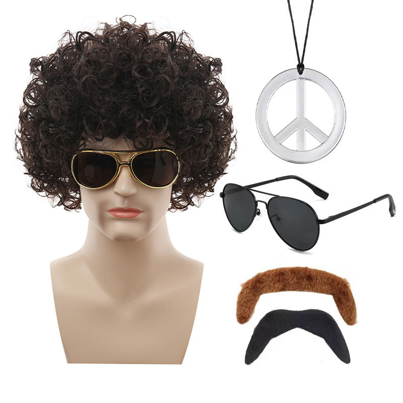 어두운 다크 브라운 팬들은 [블랙 필름 + 실버 + 수염]] 를 보냅니다.