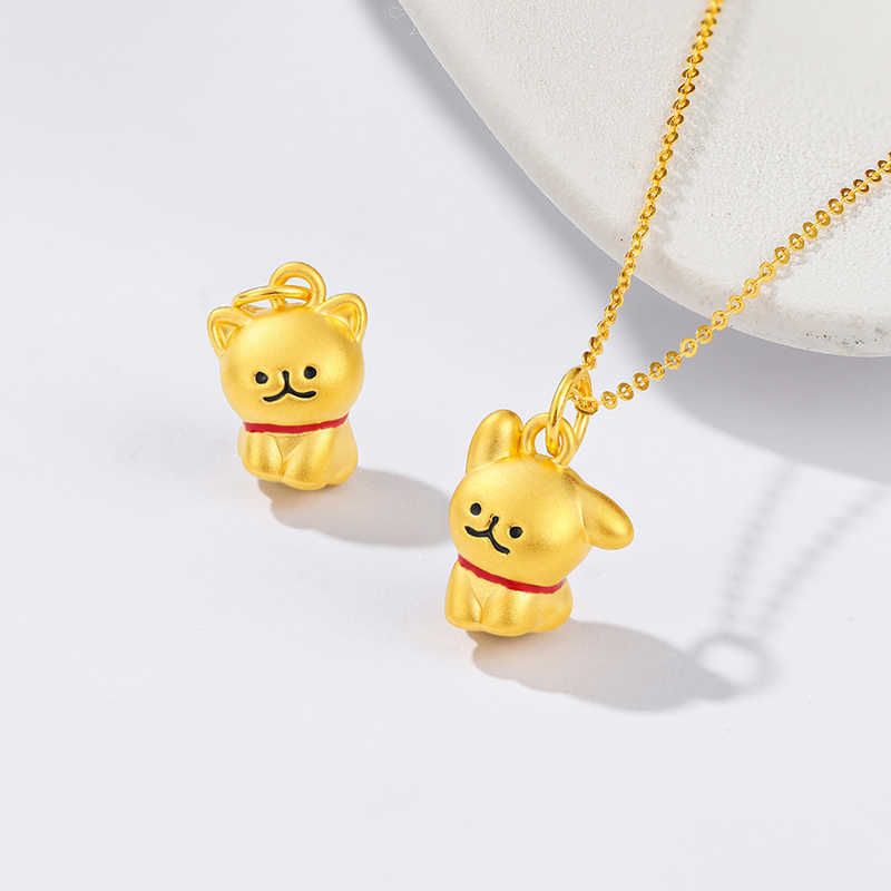 999 순금 라인독(싱글 펜던트)