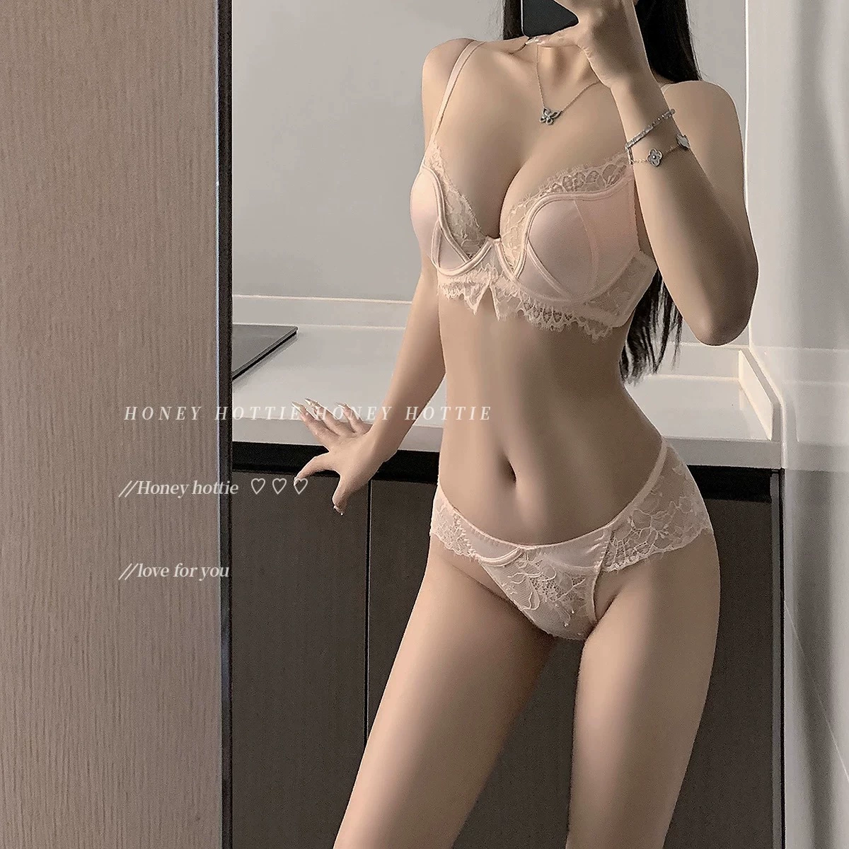 Летнее тонкое поддерживающее белье sexy bra дышащий комплект