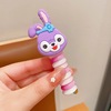 Children's telephone, high ponytail, elastic durable hair rope with pigtail, no hair damage