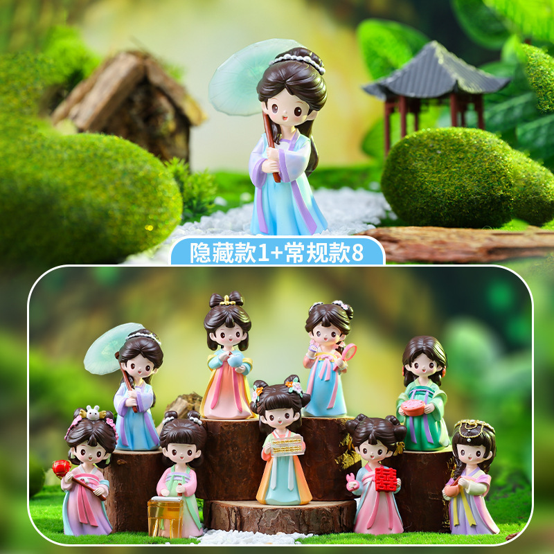 新款人鱼传说盲盒手办梦幻海洋公主小摆件送女生闺蜜节日礼物|undefined