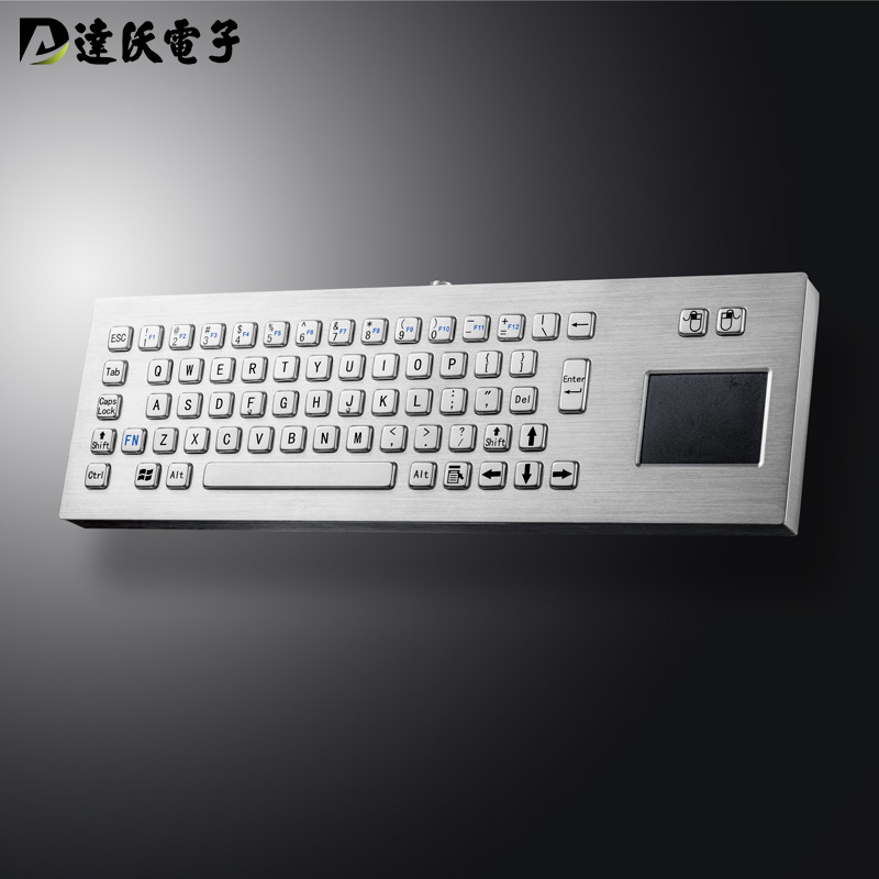 达沃D-8608Ex金属工业防爆桌面一体键盘环保分析仪器设备防爆键盘