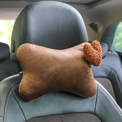 Headrest — Neck Pillow, Car Seat Neck - coffee-coffee-love-single-pack