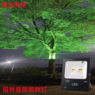 Tree Lighting Colorful Floodlight Outdoor Waterproof Courtyard Landscape Greening Tree Lighting Advertising Lighting Engineering Lighting
