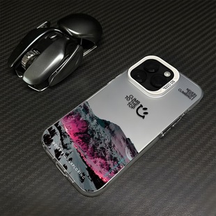 European and American landscape fashion brand for Apple 16promax mobile phone case iphone15 high sense 14 creative 13