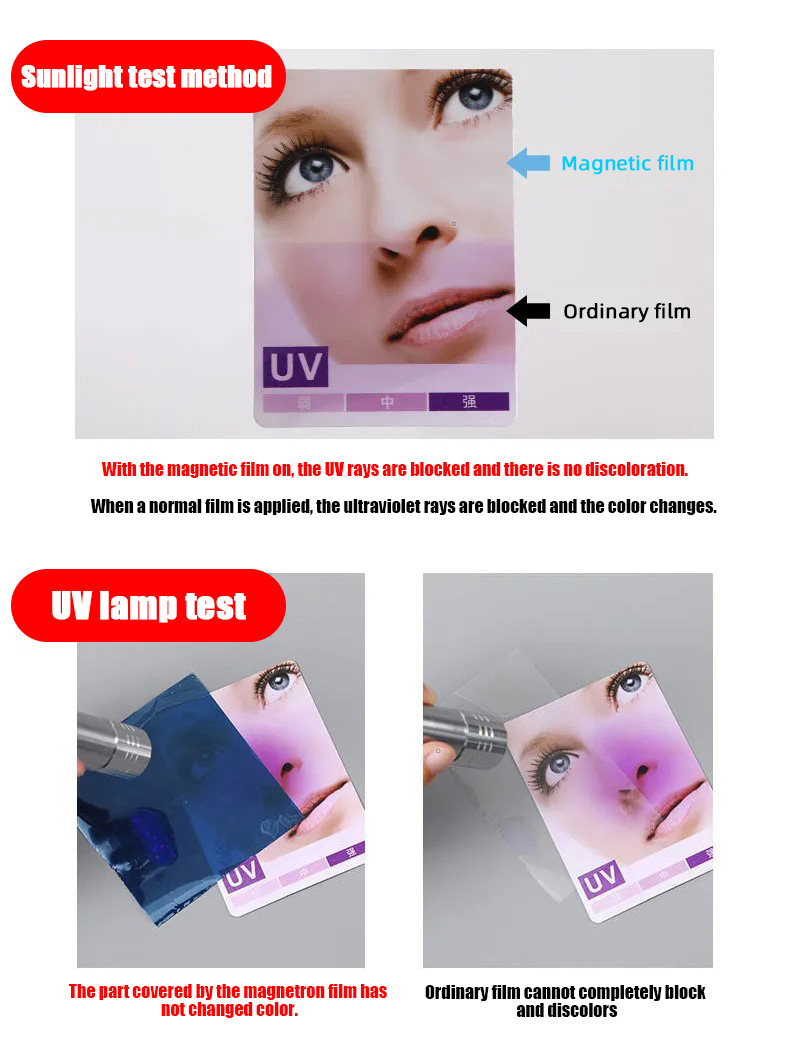 Cross-Border Wholesale Solar Film Single Silver Magnetron Metal Film Series High Heat Insulation Explosion-Proof Film Explosion-Proof Sticker Film for Automobiles