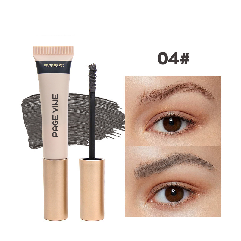 Maquillaje transfronterizo PAGE VINE crema para teñir cejas Amazon lápiz de cejas salvaje caliente crema de cejas multicolor belleza al por mayor image 7