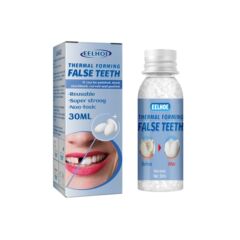 跨境EELHOE 可塑形牙胶  影视化妆假牙修饰临时补牙牙胶30ml批发