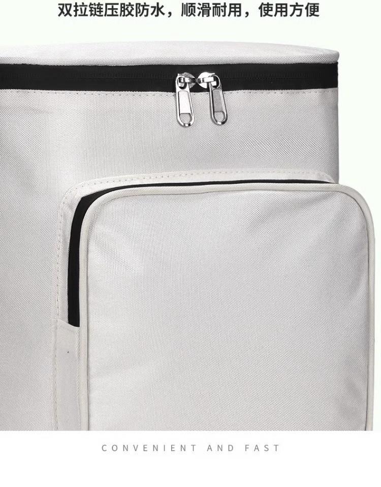 Large waterproof front bag for electric scooters, motorcycle storage box, raincoat storage box, electric vehicle rear box