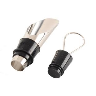 Factory wholesale creative stainless steel wine pours wine preservation stopper wine bottle stopper wine accessories in stock wholesale