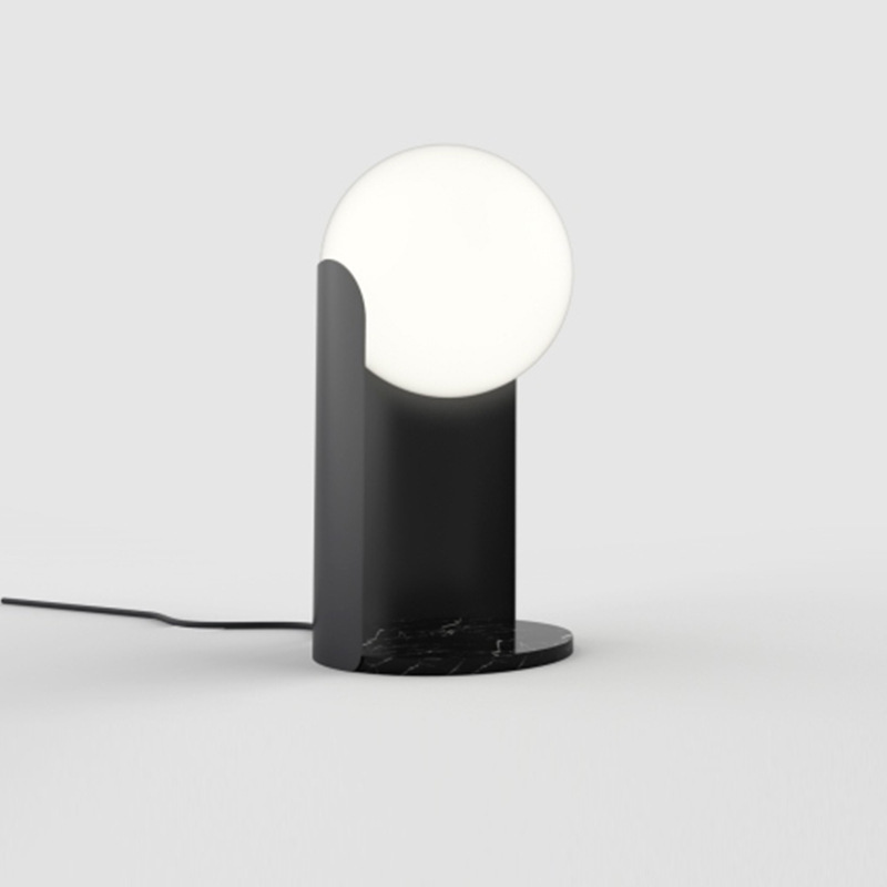 Marble glass modern and minimalistic creative design table lamp for…