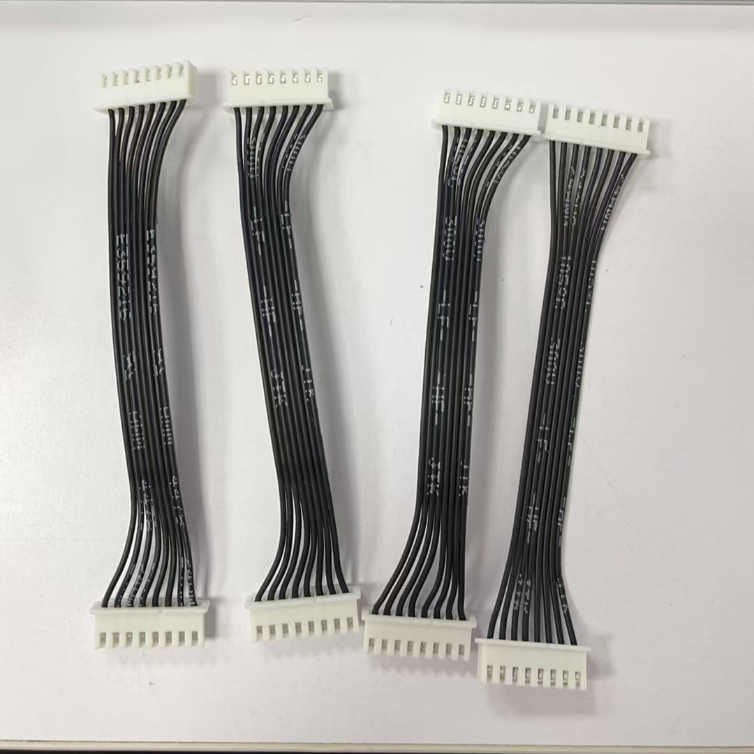 现货！现货！UL4478 辐照线 耐高低温线XH 8P 2.54 8P 100MM单排