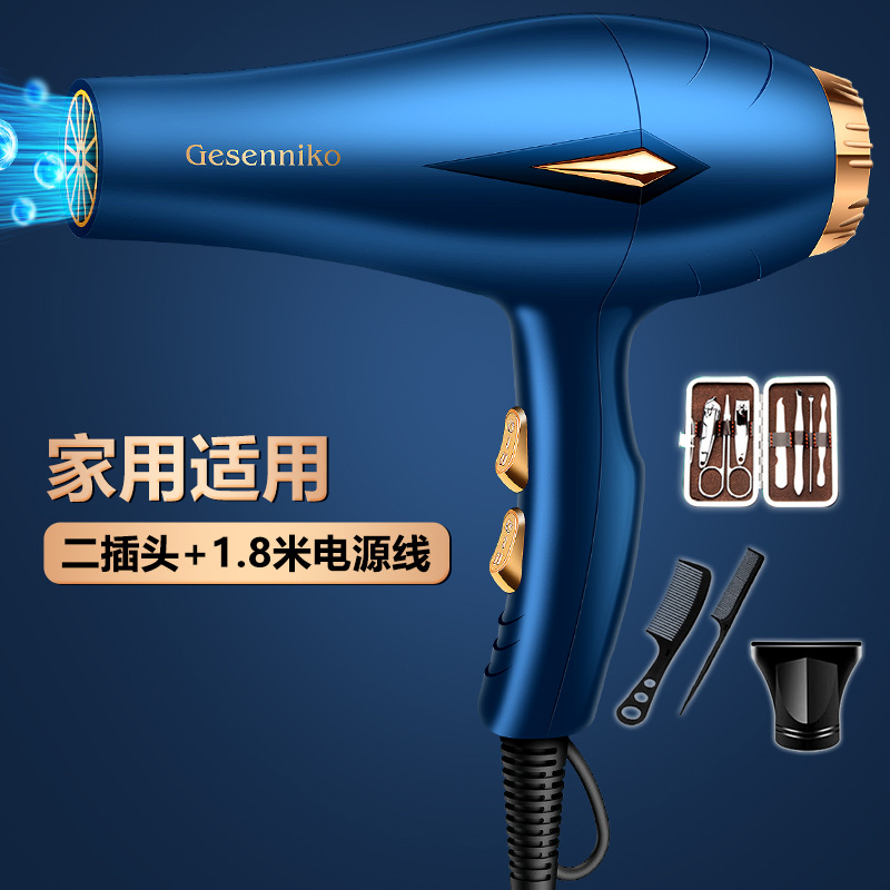 Secador de cabello de alta potencia con luz azul al por mayor