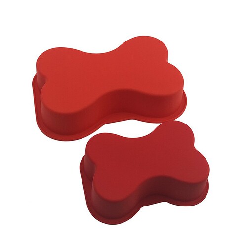Creative pet silicone cake mold silicone baking bone cake mold DIY baking tool pastry mold