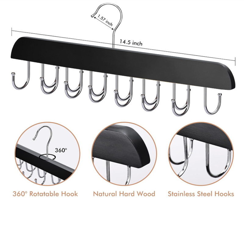 Labeling and Shipping, Suspenders, Tie Hooks, Belts, Hat Racks, Household Solid Wood Belt Storage Hangers, Hooks, Hangers Labeling and Shipping, Suspenders, Tie Hooks, Belts, Hat Racks, Household Solid Wood Belt Storage Hangers, Hooks, Hangers