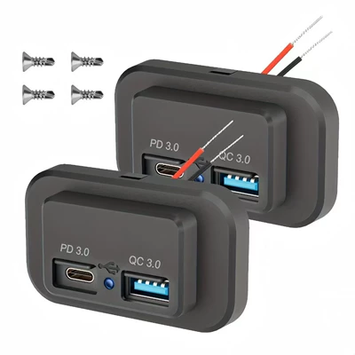 New multifunctional PD+QC3.0 car and Mobil şarj cihazları