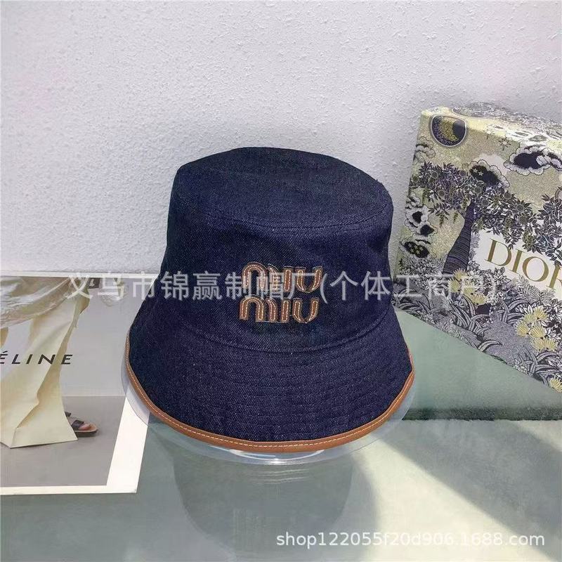 MIU 新しいひさしキャップ外国貿易ストリート装飾デニム裾上げ文字刺繍ソフトトップ野球帽卸売|undefined