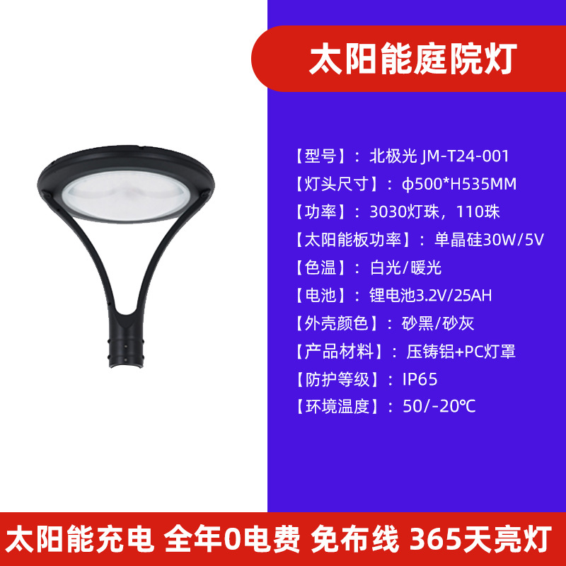 Fabricante directo de aluminio LED al aire libre lámpara de jardín lámpara de césped lámpara de carretera de la comunidad y todo tipo de poste de lámpara