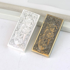 正達2070創意煤油打火機明火個性老式砂輪戶外金屬煙具批發