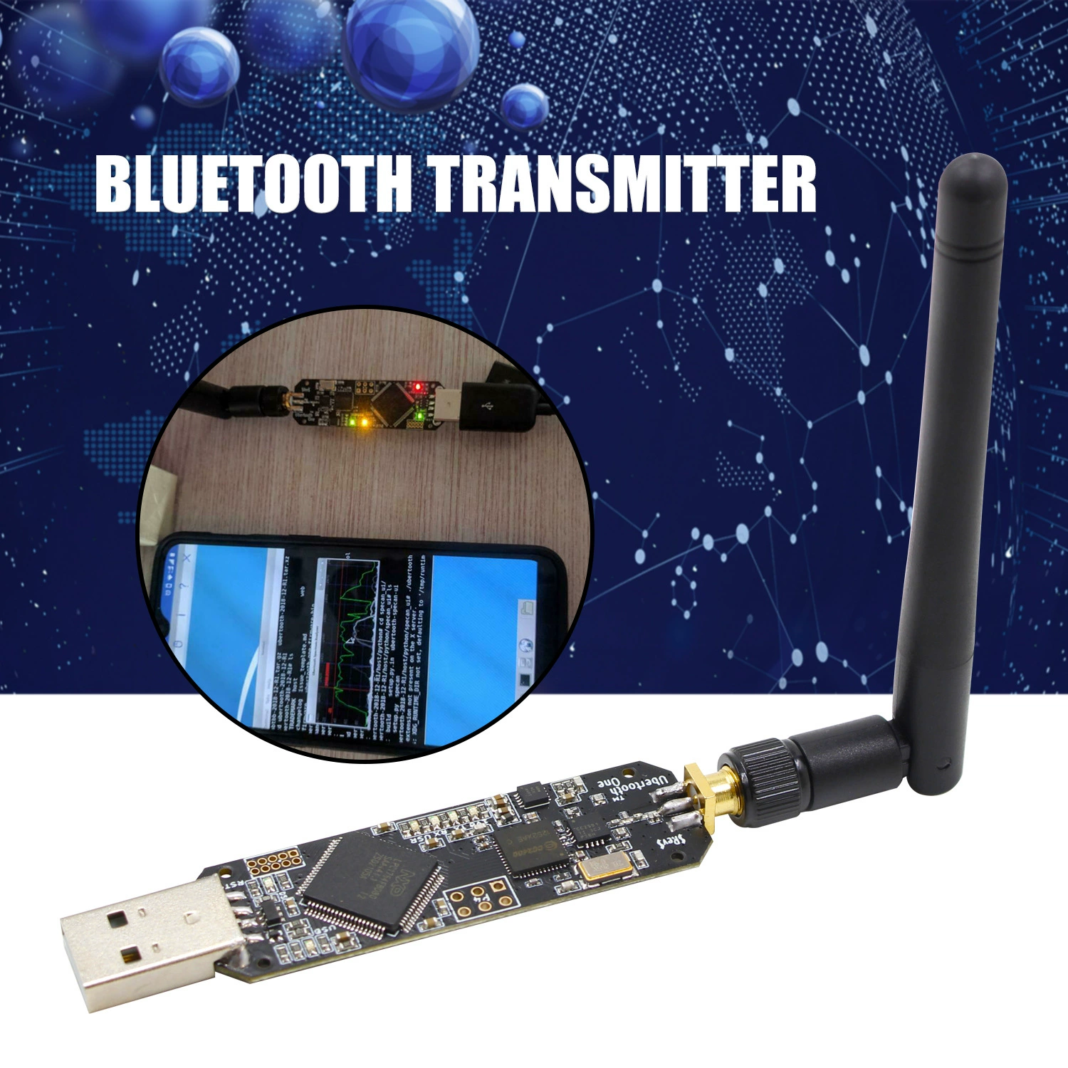 Устройство анализа протокола Ubertooth One Bluetooth поддерживает BLE
