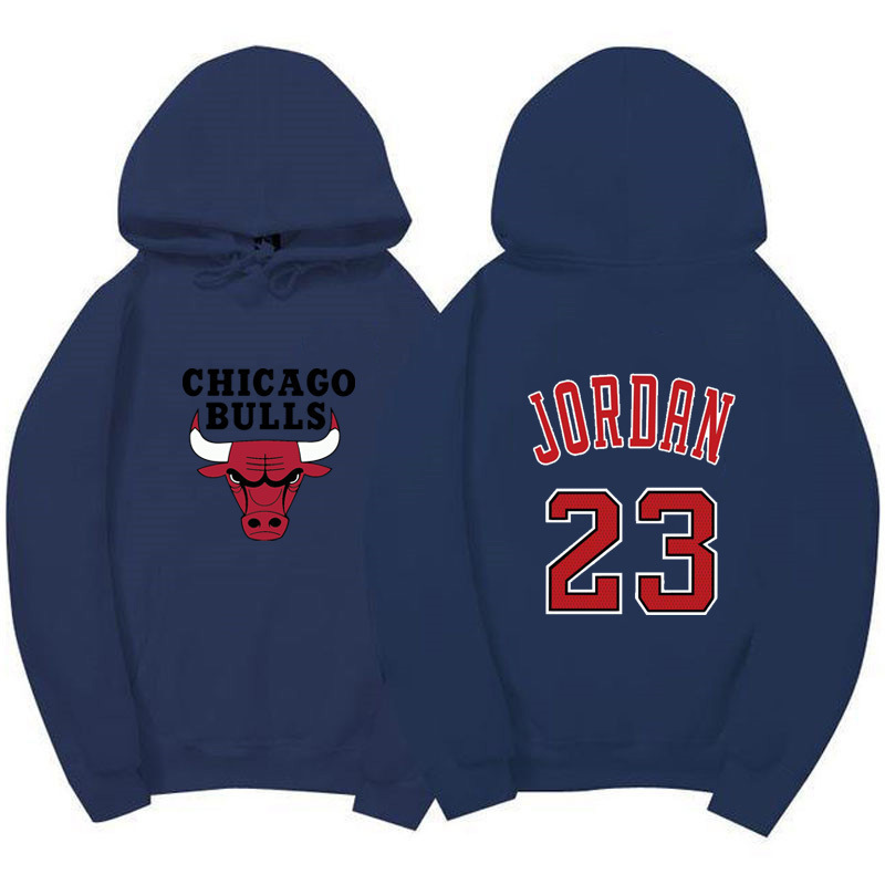 Retro Basketball Style Bulls Team Print Hoodie with Jordan Number 23 Design, Unisex, Cross-Border Hot Item Retro Basketball Style Bulls Team Print Hoodie with Jordan Number 23 Design, Unisex, Cross-Border Hot Item