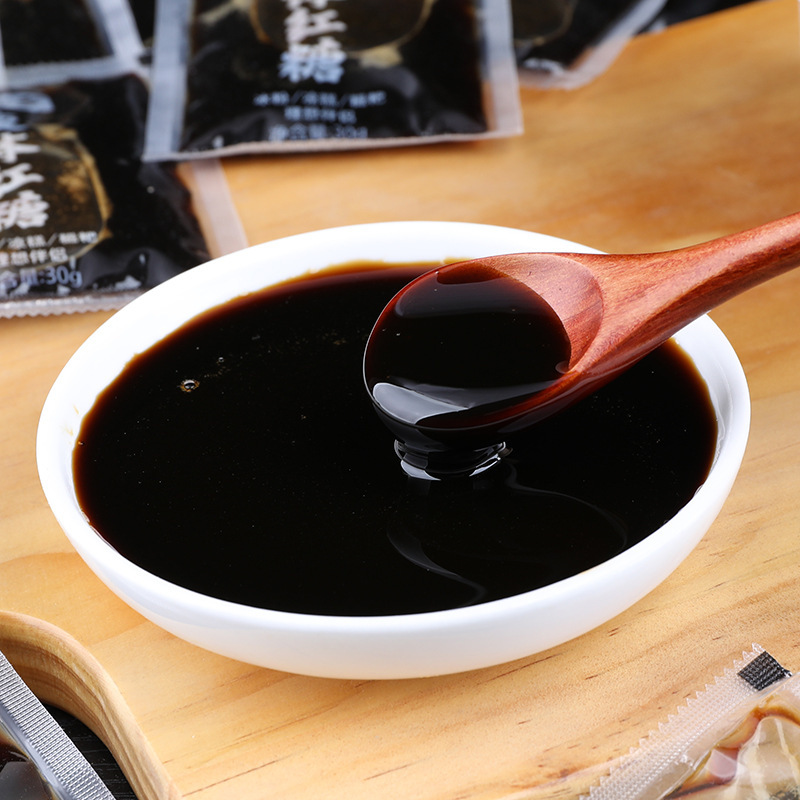 Qianxi 液体黒糖 7kg 水 業務用氷粉 ピンクシロップ 冷たいケーキ 冷たいエビの材料 大樽 風味豊かな黒糖|undefined