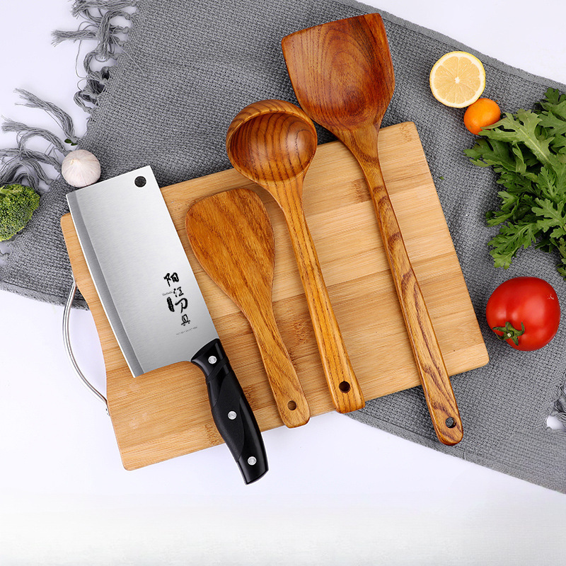 conjunto completo de cuchillos de cocina domésticos, cuchillos de cocina, utensilios de cocina, platos de cocina, cocina de arroz, cocina de cocina, conjunto de cuchillos de cocina