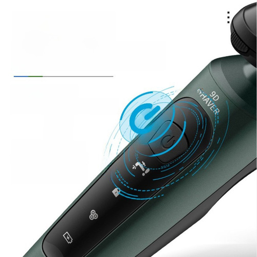 Cross-border new 9D high-power electric razor multifunctional whole body water washing USB charging beard knife shaving knife 