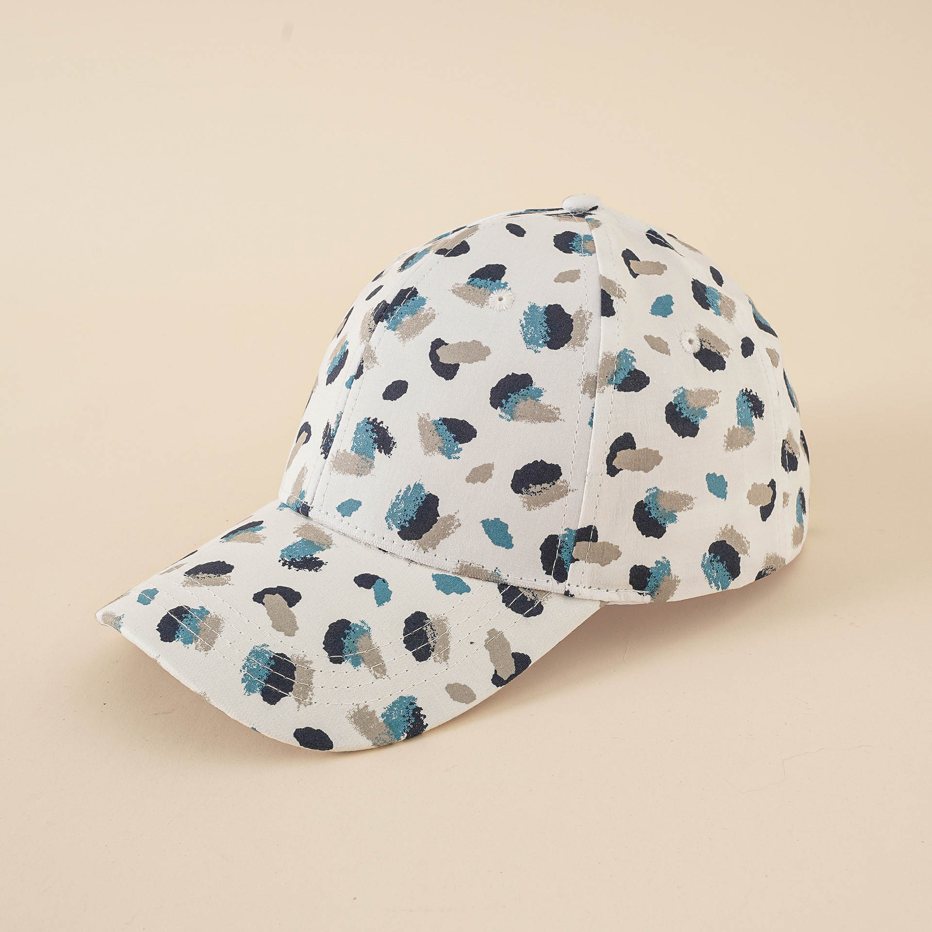 Nuevo color impreso gorra de béisbol moda hombres y mujeres impreso casquillo de pico neutral al aire libre sombrero de sol graffiti