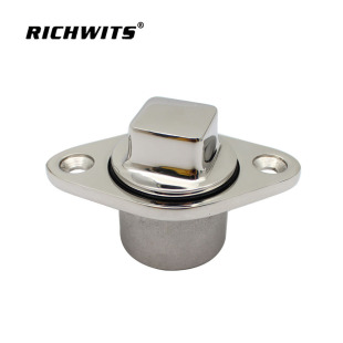 Richwits Stainless Steel 316 Water Plug Diamond Boat Wire Plug Yacht Boat Tail Outlet Drain Outlet Plug