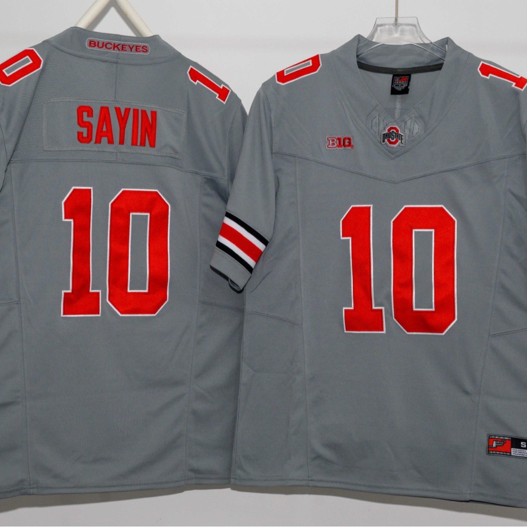 2026 NFL Jersey, NCAA Ohio State Buckeye 3rd Generation Embroidered, In Stock, Cross-border E-commerce