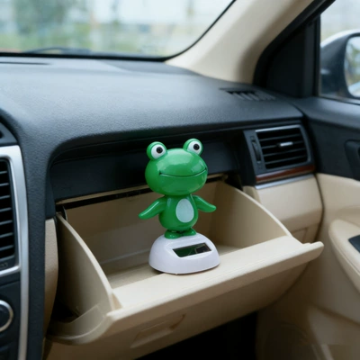 Car ornaments: interior decoration with instrument