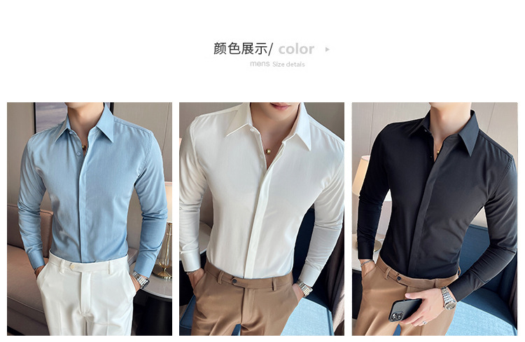 A6183 820K ÁO SƠ MI NAM HANTDU DÁNG ÔM BODY GỢI CẢM SEXY THỜI TRANG NAM G03 SẢN PHẨM MỚI
